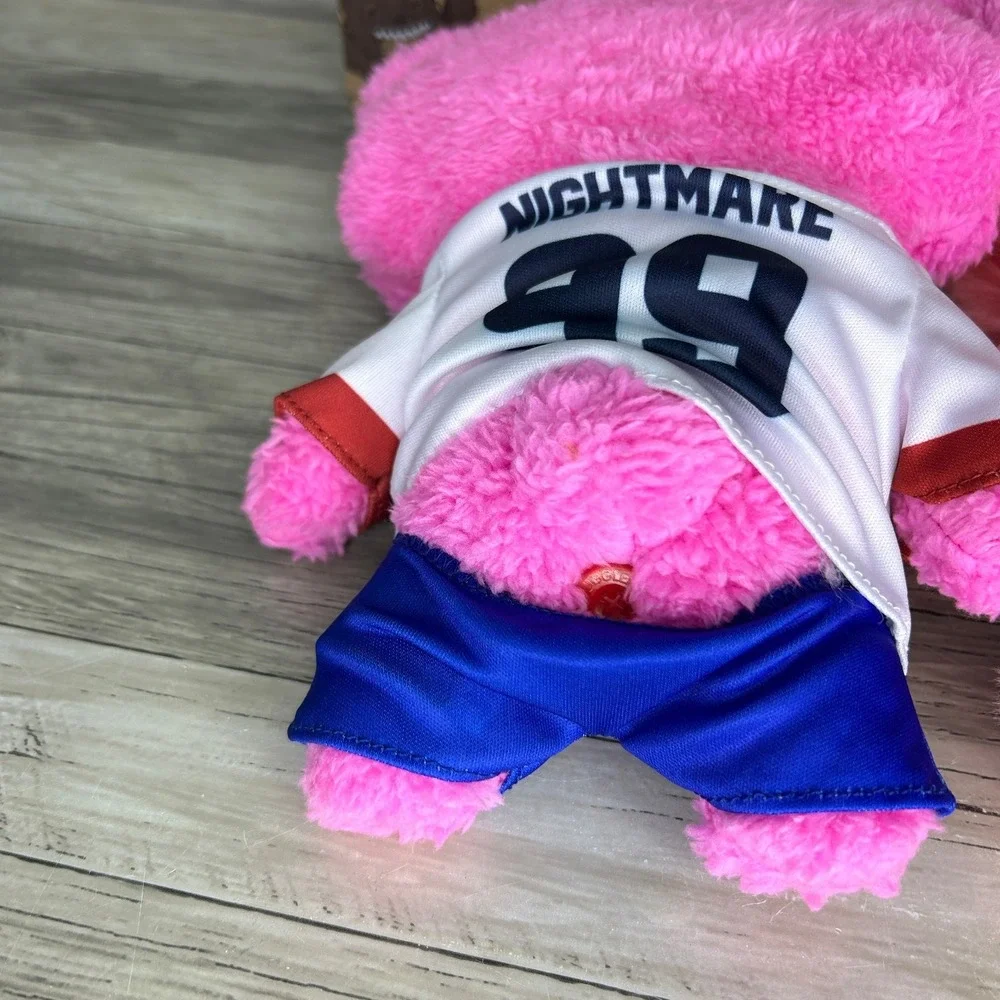 Catch Me Fuggler USA World Cup Soccer Plush Red Button Variant Bear Belch Button